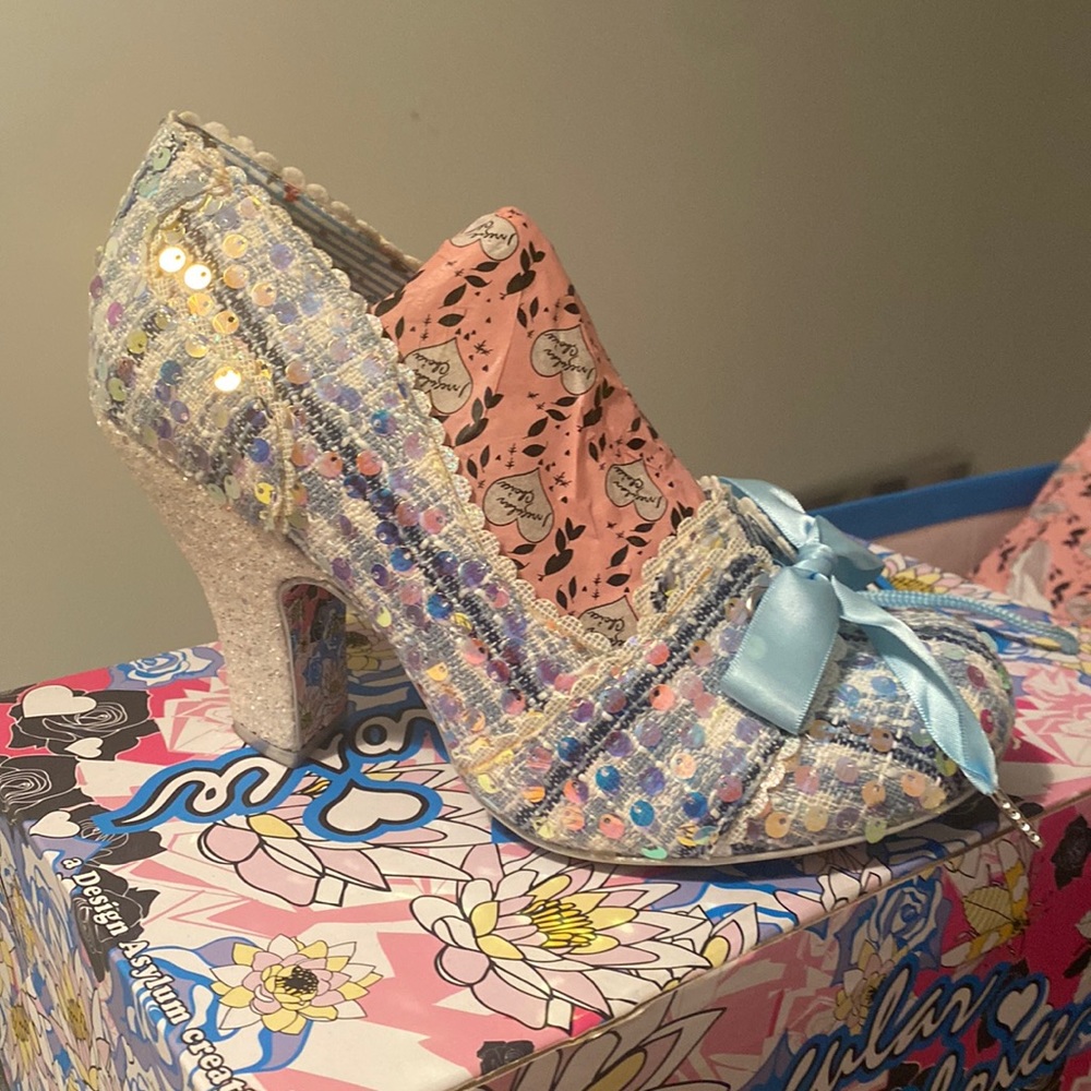 Cinderella inspired heels